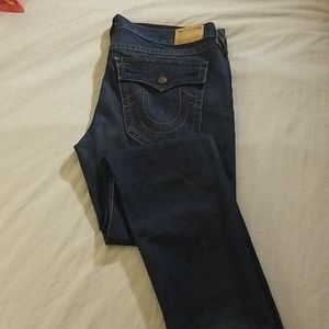 Mens True Religion Ricky relaxed straight w/ flap